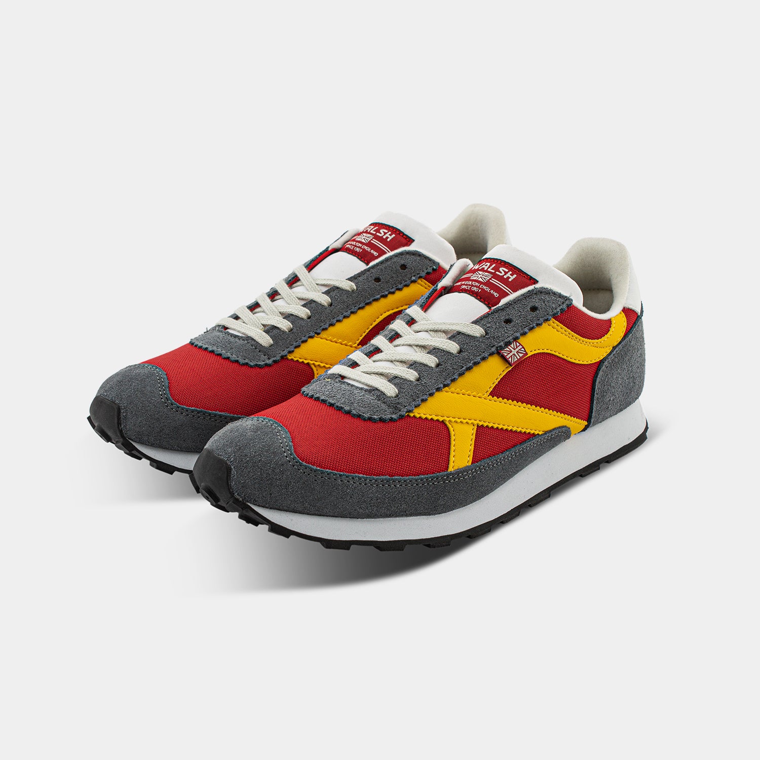 Whirlwind - Gray Red Yellow