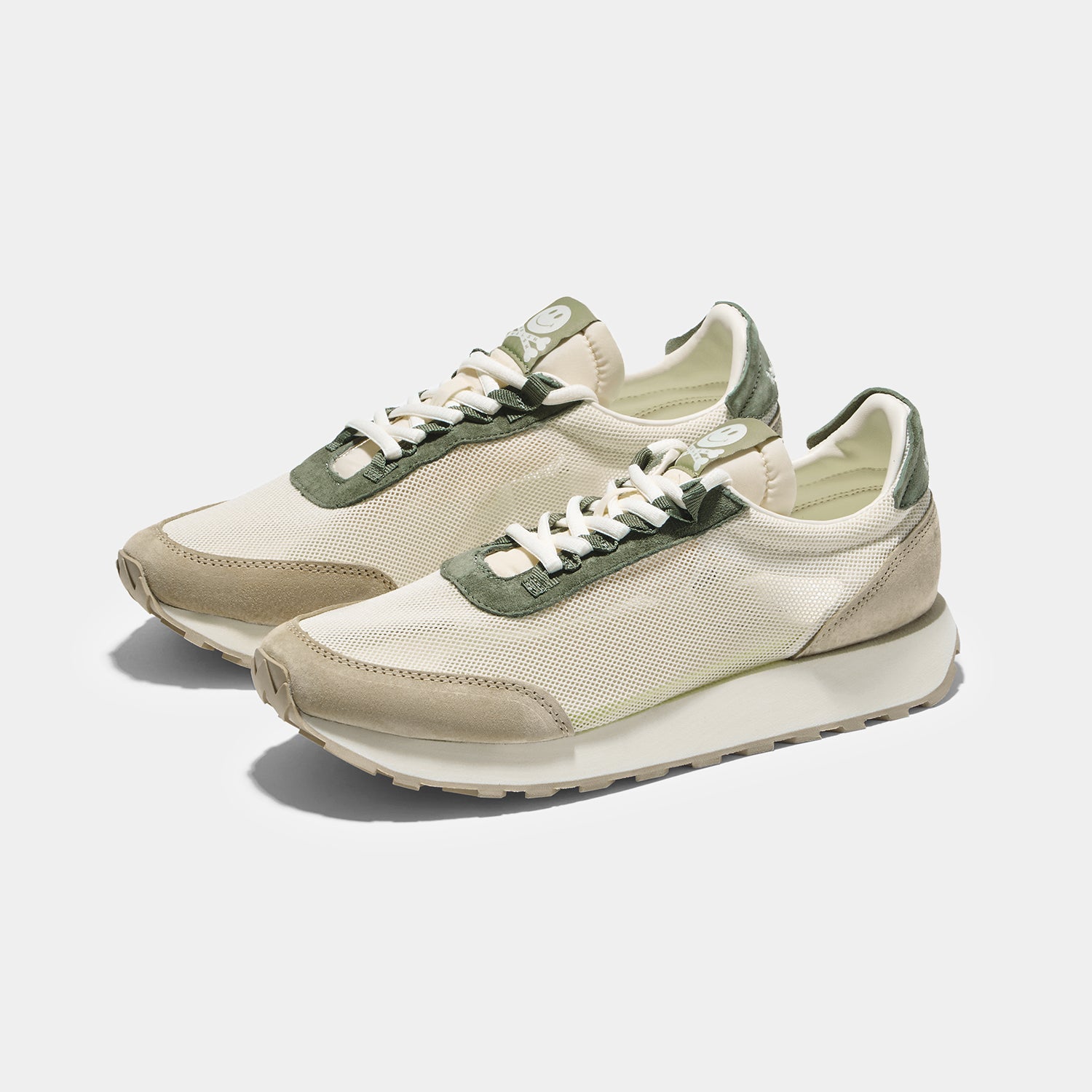 Lostock - Off White & Khaki