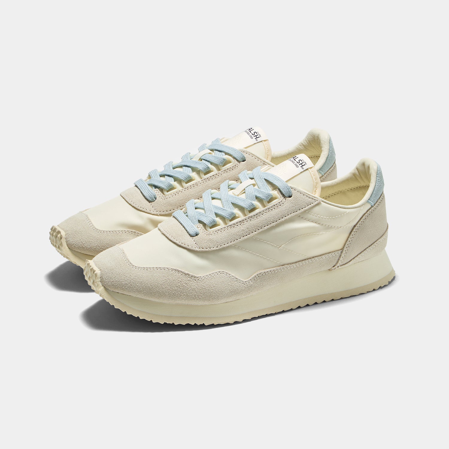 Ensign Lite - Off White & Cyan