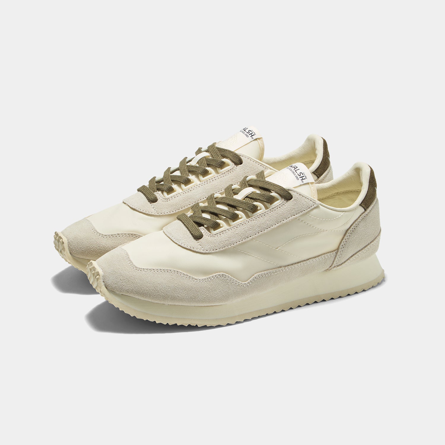 Ensign Lite - Off White & Olive Green