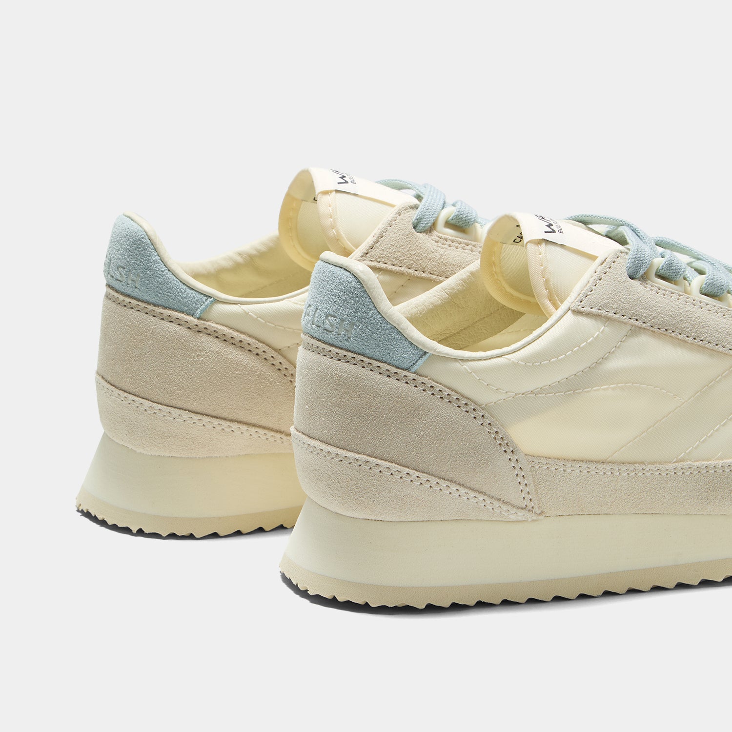 Ensign Lite - Off White & Cyan