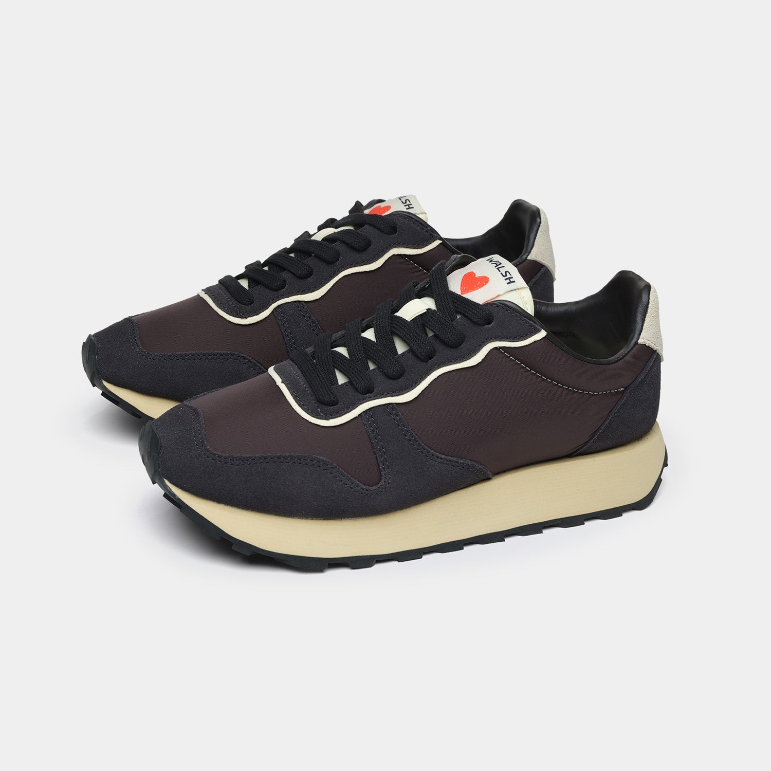 LHR - Black & Pearl White