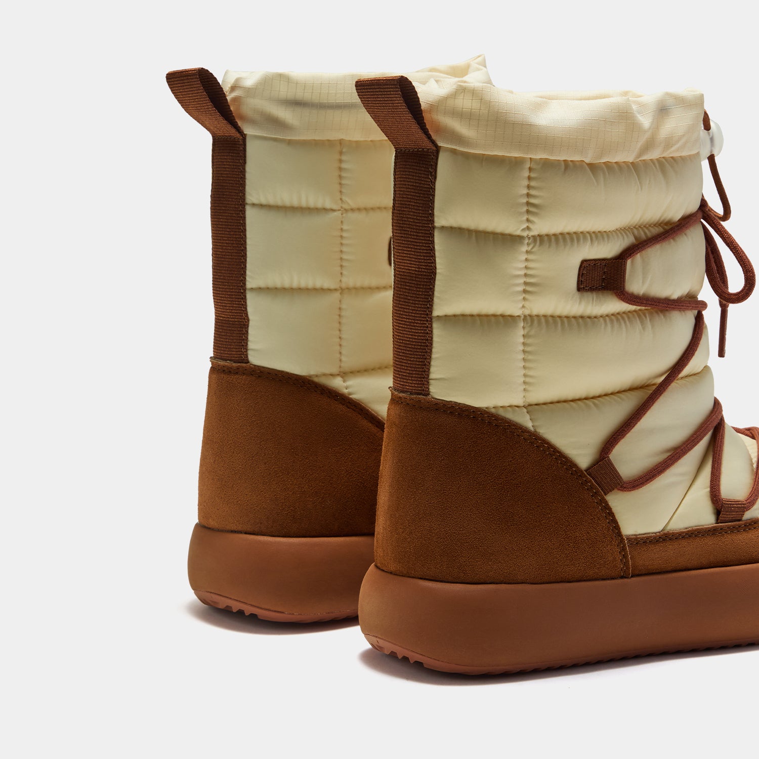 Ernest - Off White & Brown